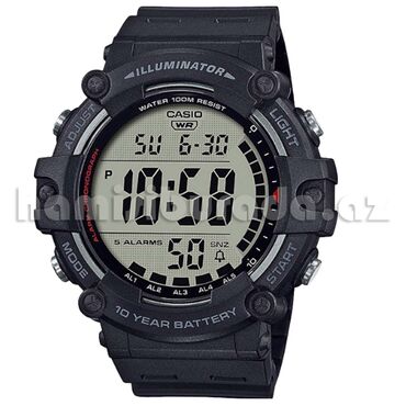 silikon %C9%99lav%C9%99li ayaqqab%C4%B1lar: Yeni, Qol saatı, Casio, rəng - Qara