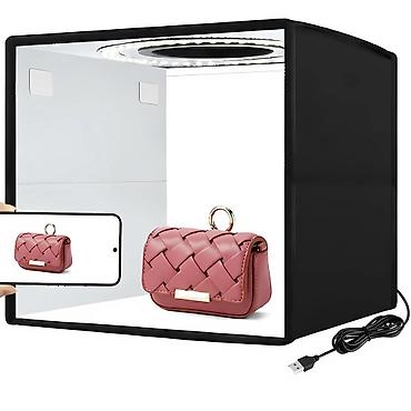 irshad electronics: Mövzu foto çəkilişi üçün fotoboks, 40x40x40 sm Xüsusiyyətlər Brend — 1