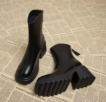 ортопедическая обувь в бишкеке: Ботинки и ботильоны Chebello, 37, цвет - Черный