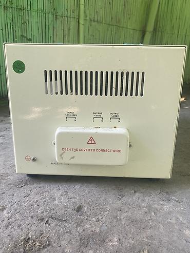 sapı: İşlənmiş, Sənaye üçün, 3 faza, Gərginliy stabilizatoru, 220 V, Ünvandan götürmə — 8