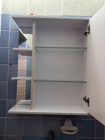 зеркало для ванной цена: Шкаф, Б/у