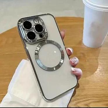 mobtel srbija: Elegantna futrola za telefon sa MagSafe prstenom i metalnim zaštitnim — 1