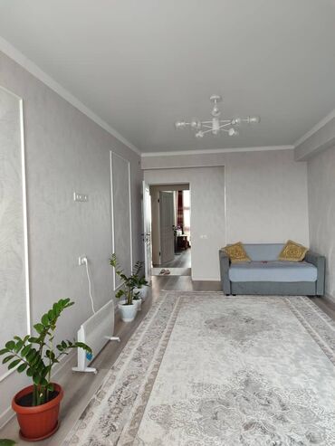квартиры кыргызстан: 2 комнаты, 68 м², 106 серия улучшенная, 8 этаж, Свежий ремонт