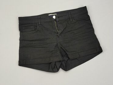 czarne krotkie legginsy: Krótkie Spodenki Damskie, H&M, S (EU 36), stan - Dobry