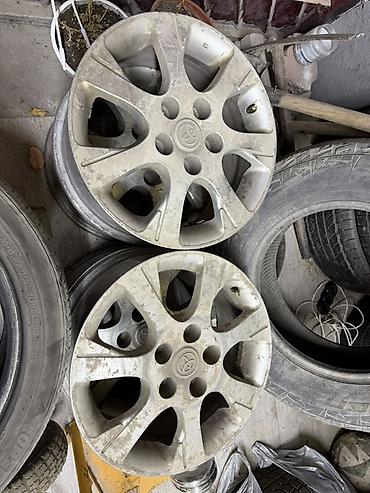 железные диски на камри: Литые Диски R 16 Toyota, Комплект, отверстий - 5, Б/у — 1