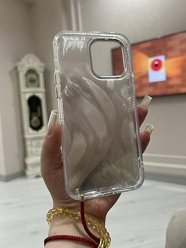 13 pro kabro: Şəffaf elastik slikon tipli incə parıltılı materialı var 13 pro max — 3