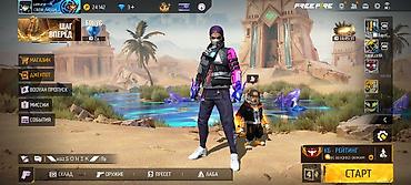 Другие аксессуары: Аккаунт Free Fire - Ник: samurai (уровень 57), клан отображается на — 2