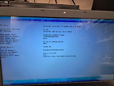ucuz macbook pro: İşlənmiş Acer Aspire, 15.6 ", Intel Core i5, 256 GB — 6