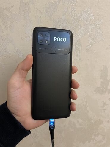 Poco: Poco C40, 64 GB, rəng - Qara