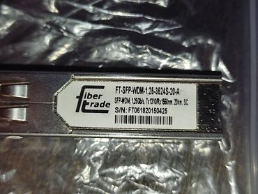 пассивное сетевое оборудование belkin: SFP оптический модуль Firber Trade FT-SFP-WDM-1,25-3524S-20-A