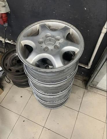 диски 16 мерс: Литые Диски R 16 Mercedes-Benz, Комплект, отверстий - 5, Б/у — 2