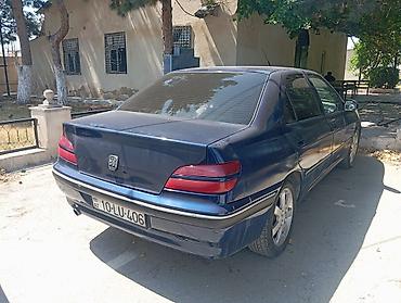byd disk teker: Peugeot 406 sedan – tünd mavi rəng, 4 qapılı, öndən dartıcı — 2