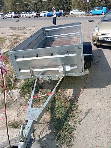 80 б4: Легковой прицеп КРЕМЕНЬ (одноосный) - Оцинкованный кузов из стального — 1