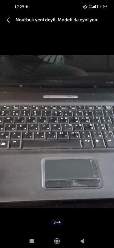 notebook ekran qiymetleri: Yeni deyil biraz son model HP noutbuk. Qiymət razılaşa bilərik