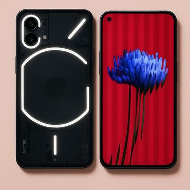 Nothing phone 1, 128gb 8 ram Rusiyadan alinib Cox ideal telefondu