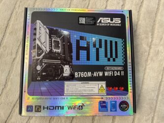 карманный вайфай: Материнская плата, Asus, LGA1700, Micro-ATX, Для ПК