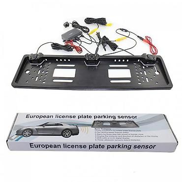 bmw e30 kocka: Parking senzori + kamera za parkiranje u nosacu za tablicu. Kamera — 1