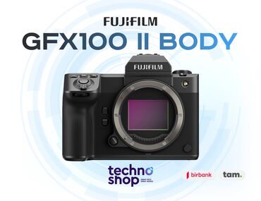 fujifilm fotoaparat: Fujifilm GFX100 II Body Sifariş ilə ✅ Hörmətli Müştərilər