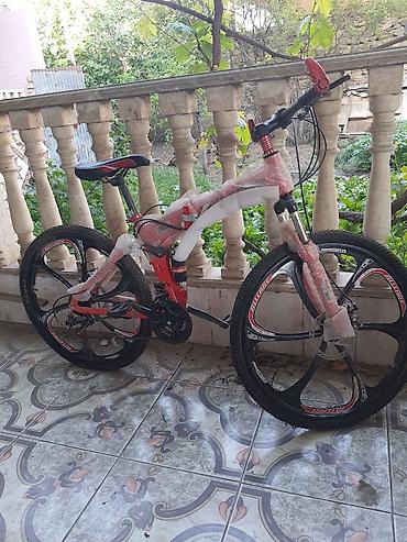 Qatlanan dağ velosipedi – 26" - Gövdə: qatlanan alüminium