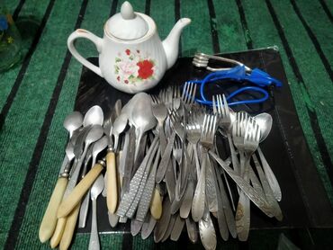 Наборы посуды: Набор посуды для сервировки стола, стекло/фарфор. В комплекте: - — 12