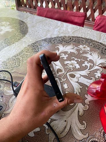 ayfon 12 islenmis: Redmi 12, 128 GB, rəng - Qara, Zəmanət, Sensor, Barmaq izi — 6