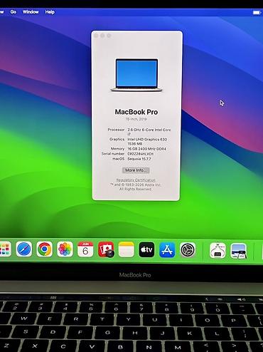 macbook pro m3: Macbook Pro 2019 15.4inch i7-9750H A1990 Ram: 16gb Yaddaş: 256gb SSD — 4