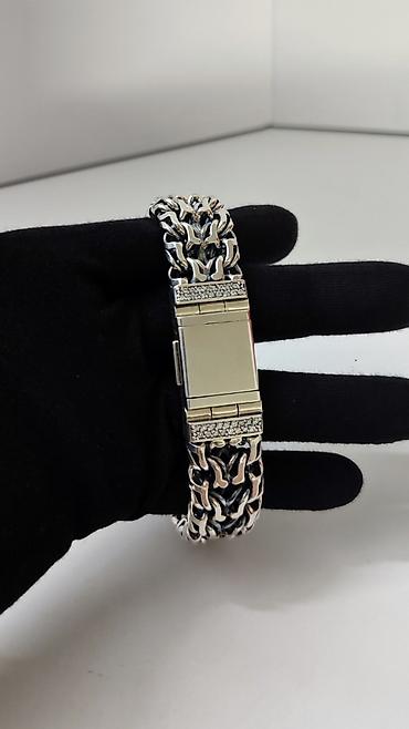 Серебряные браслеты: Мужской браслет-Император Браслет "Император" Серебро 925 проба Вес — 10