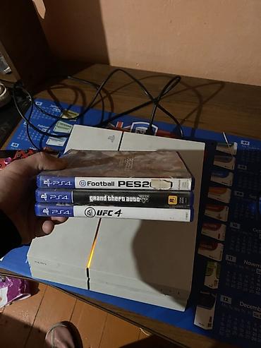 fc26 ps5: Шок цена😱 всего за 18000 сом Sony PlayStation 4 (белая) Комплектация — 7