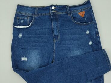 dżinsy czarne z wysokim stanem: Shein Curve, Jeans for women, size 2XL