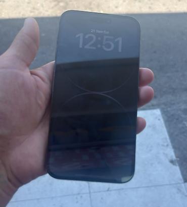 mac utu feni: IPhone 14 Pro Max, Jet Black, Barmaq izi, Face ID, Zəmanət — 3