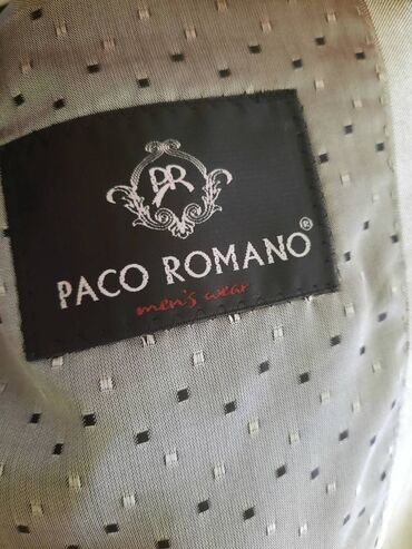 Odela: Paco Romano musko odelo srebrno-sivo Musko odelo Paco Romano style in — 4