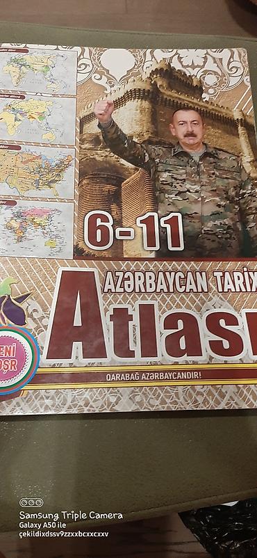 Atlaslar: Məhsul: “Azərbaycan Tarixi Atlası” (6–11-ci siniflər üçün) - İbtidai — 1