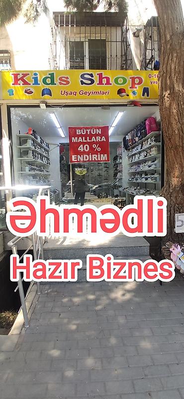 Hazır biznes: Təcili Əhmədli də Hazır Biznes Satilir . Mal Vitrin qarışıq, qır — 1