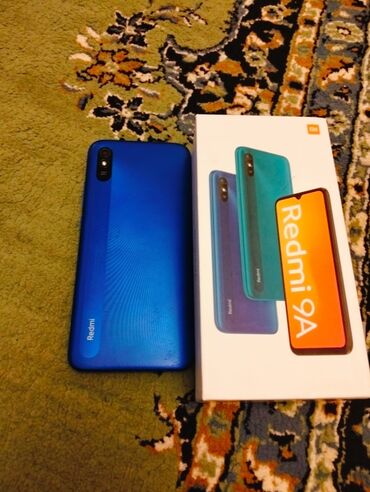 Xiaomi: Xiaomi Redmi 9A, 32 GB, rəng - Göy, 
 İki sim kartlı, Face ID