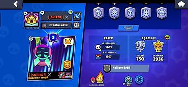 Digər: Brawl Stars hesabı - Kupa: 27,916 (Kupa Yolu II rütbə) - Daxili — 4
