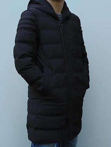 Zimske jakne: Muška zimska parka – crna - Duga silueta do sredine butina, ravnog — 6