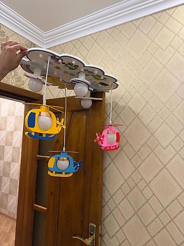 taxta listurlar: Çılçıraq, 6 lampa, Taxta — 4