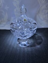 Ostalo posuđe: Bombonijera nova kristal Zajecar iz 70ih.god. Nova bombonijera sve na — 6