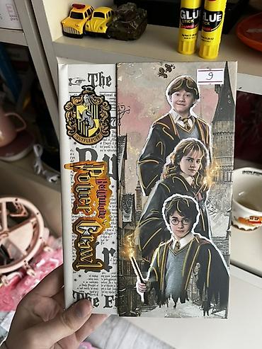 Ofis ləvazimatları: Harry Potter temalı xətkeşli dəftər - Dizayn: Qapaqda sehr aləminin — 1