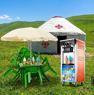 Бизнес үчүн жабдуулар: Жакшылап окуйбуз. боз-уй, столдор комплект, мороженный апарат сатылат — 2