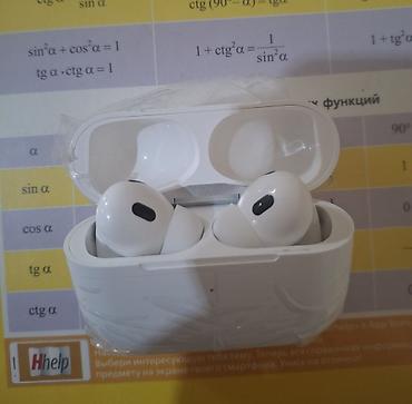 aipods pro 2: Yeni Simsiz (Bluetooth) Qulaqcıqlar, Apple, rəng - Ağ — 5