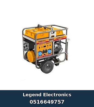 generator ev ucun: Elan başlığı: Benzin generatoru INGCO GE200006ES 19KW tək fazalı — 1