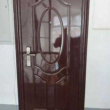 qapi demir qapi seyf qapi: Dəmir giriş qapısı - Material: polad/dəmir konstruksiya, möhkəm və — 1