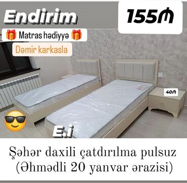 taxta ikimərtəbəli çarpayılar: Yeni, Təknəfərlik çarpayı