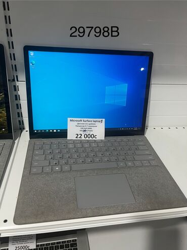 laptop kg: Ультрабук, Microsoft Surface, 4 ГБ ОЗУ, Intel Core i5, 13.3 ", Б/у, Для несложных задач, память NVMe SSD