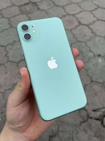 цена проводных наушников на айфон: IPhone 11, Колдонулган, 128 ГБ, Жашыл, Коргоочу айнек, Каптама, Кабель, 77 %