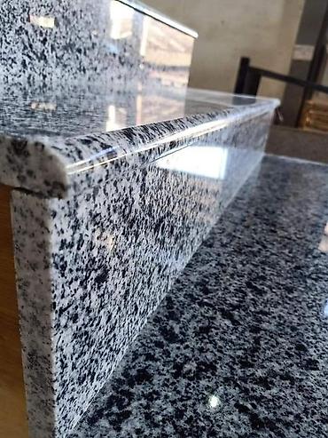 Фасадные гранитные плитки: Граниттер в наличии! 🇰🇬 Angola Black • Black Galaxy • Blue in Night • — 35