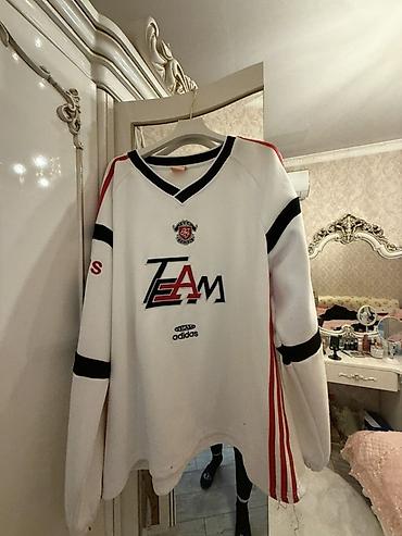 Толстовки: Мужская толстовка, M, L, XL, Adidas, Б/у, цвет - Белый, Самовывоз, Платная доставка — 1