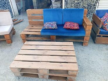 Bağ divan və kreslo dəstləri: Yeni, Taxta — 2
