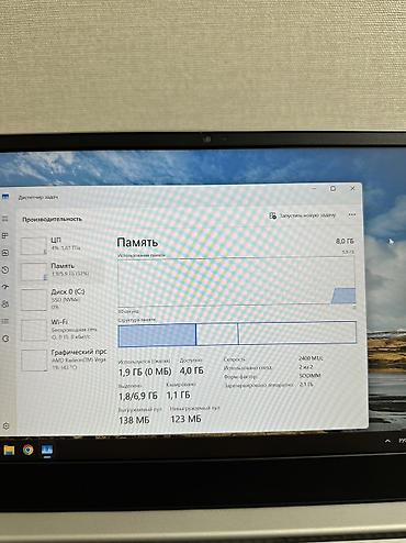 Ноутбуки Lenovo: Офисный, Б/у, AMD Ryzen 5 — 10